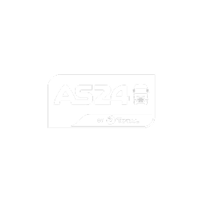 AS24 logo blanc