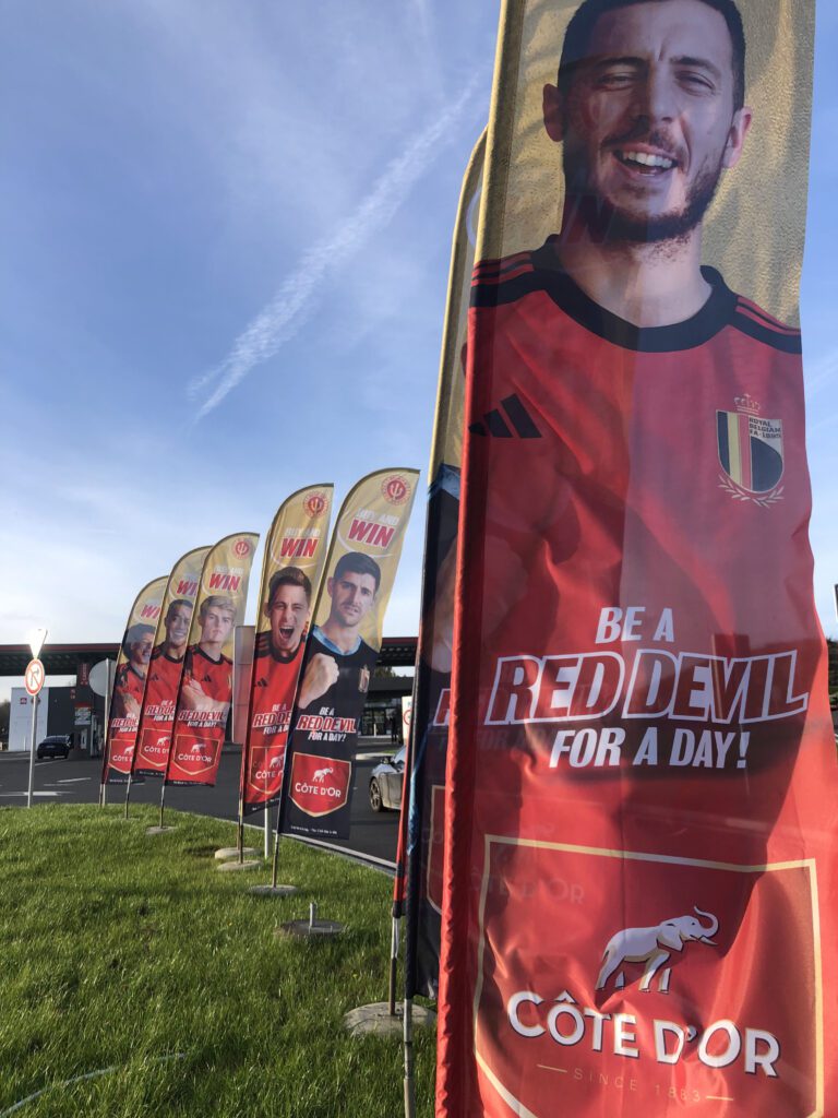 Affichage promotionnel Total Energies by FastRetail